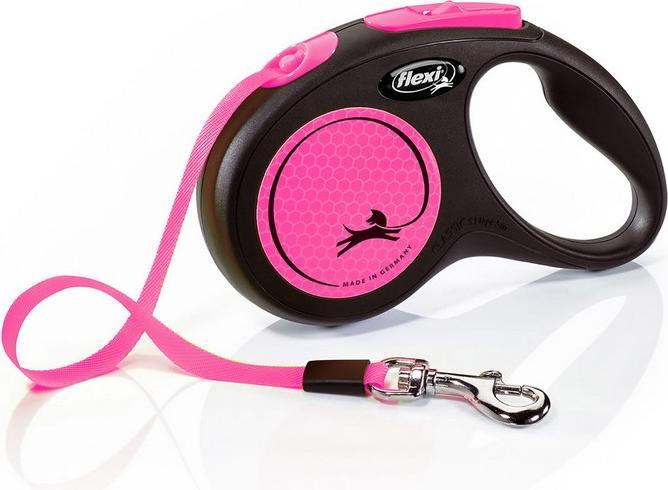 Actual product image Flexi Retractable Dog Lead Small Neon Bonded (Dog, General)