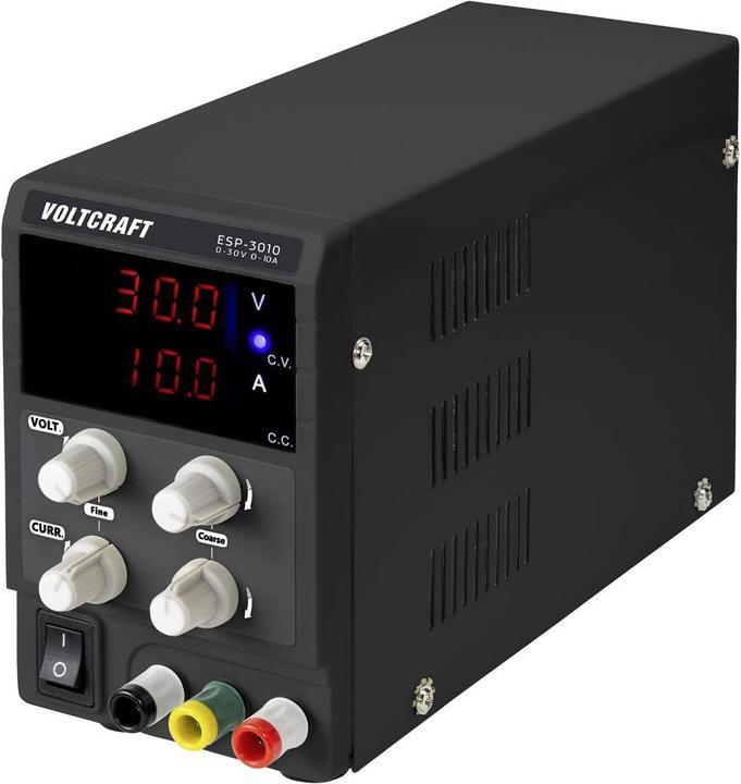 Image du produit Voltcraft ESP-3010 Alimentation de laboratoire, réglable 0 - 30 V/DC 0 - 10 A 300 W connecteur