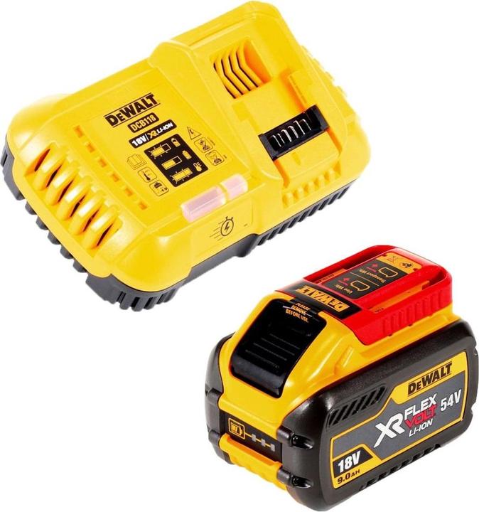 Actual product image DeWalt DCV 586 MX1 Aspirateur eau et poussière sans fil 54V 11L sans balais + 1x battery FlexVolt (Wet dry vacuum cleaner)