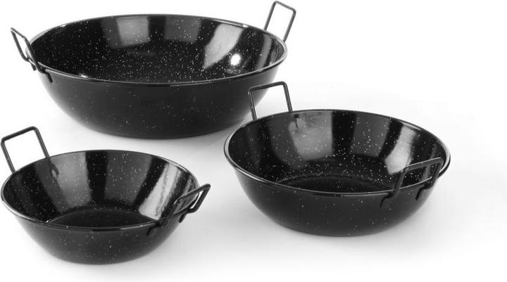 Immagine prodotto Hendi Ciotola per la paella (18.50 cm, Padella per paella, Smalto, Acciaio)