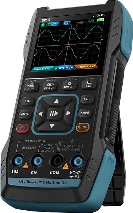 Actual product image Joy-it JT-OMS01 Oscilloscope, signal generator, multimeter 2-channel