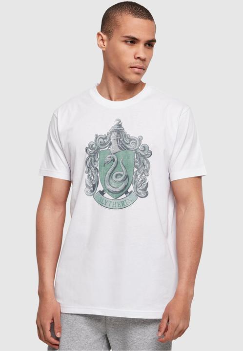 Immagine prodotto Absolute Cult Harry Potter - Maglietta a girocollo Basic con stemma di Serpeverde - 114853 (4XL)