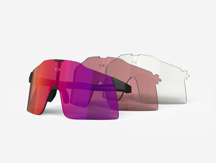 Produktbild Van rysel Fahrradbrille - RR 900 Perf Light Pack schwarz (Schwarz, Schwarz)