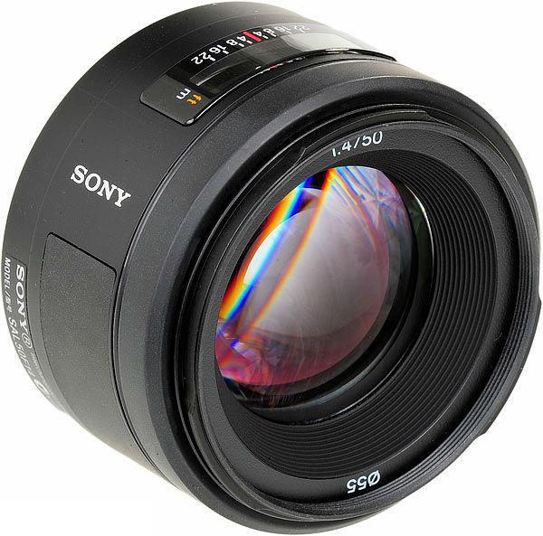 Produktbild Sony 50mm f/1.4, Full Frame A-Mount (Sony A)