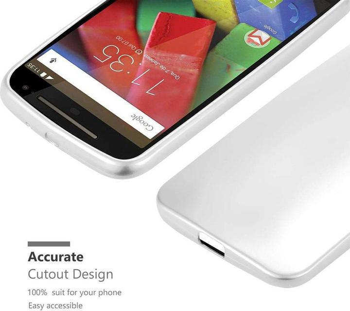 Immagine prodotto Cadorabo Copertura metallica opaca in TPU (Motorola Moto G2 (seconda generazione))