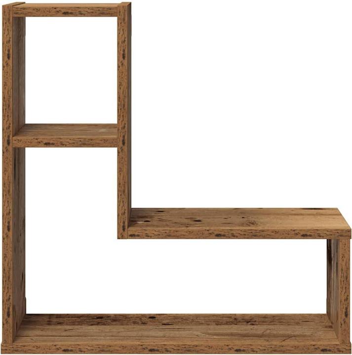 Image du produit VidaXL Wandregale 2 Stk. Altholz-Optik 50x15x50 Holzwerkstoff (50 x 15 x 50 cm)