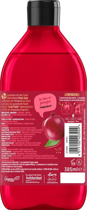 Image du produit Nature Box Shampooing couleur à l'huile de grenade (385 ml, Shampoing liquide)