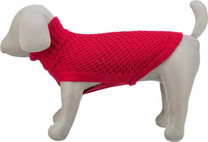 Actual product image Trixie Norwood M jumper, 50 cm, red (M, Dog jumper)