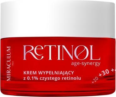 MIRACULUM Age-Synergy Retinol krem aktywizujący do twarzy na noc z 0.1% czystego retinolu 50ml (50 ml, Nachtcreme)