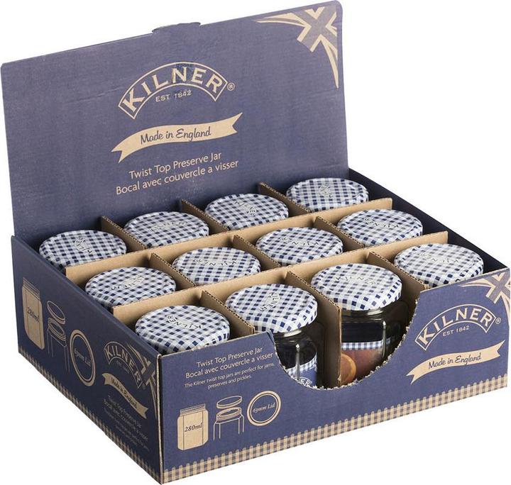 Produktbild Kilner 25.385 Hexagonal Twist Top Bottle 250ml, Jar (1 Stk., 0.28 l)