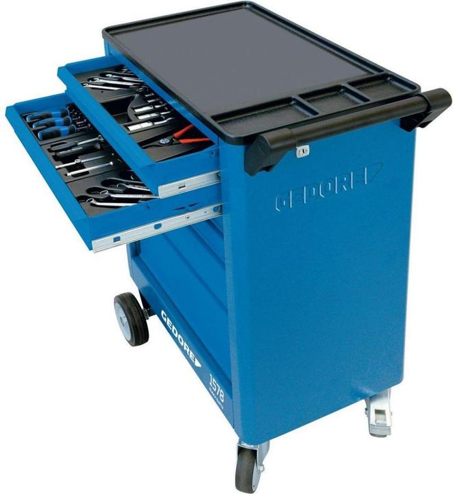 Produktbild Gedore 1578 Werkzeugwagen mit 6 Schubladen (1 x)