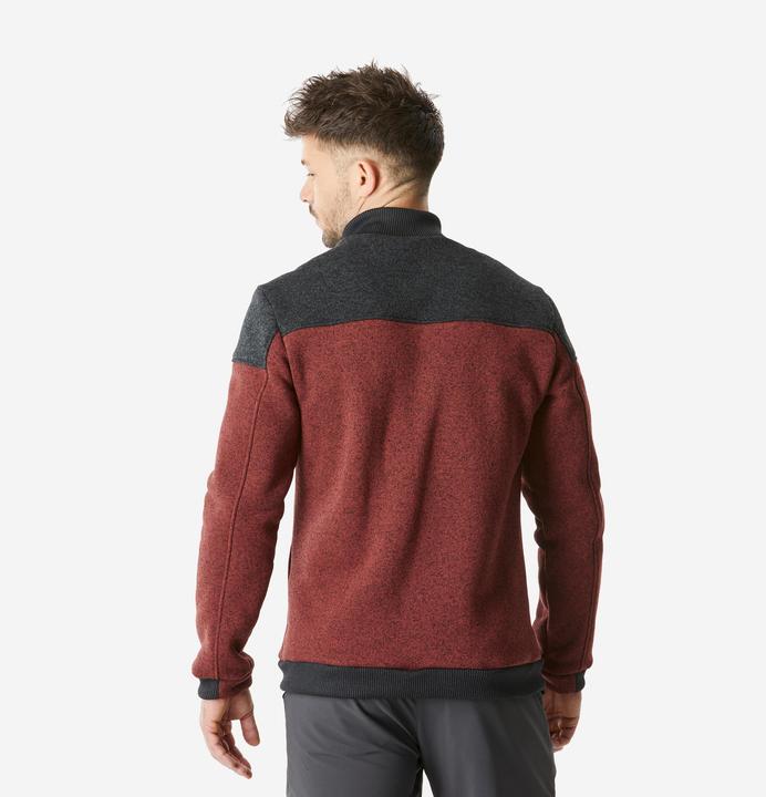 Actual product image Quechua Men's warm fleece jacket for winter hiking - SH100 (XL)