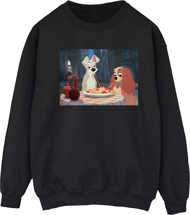Disney Lady And The Tramp Spaghetti Photo Sweatshirt (XXL)