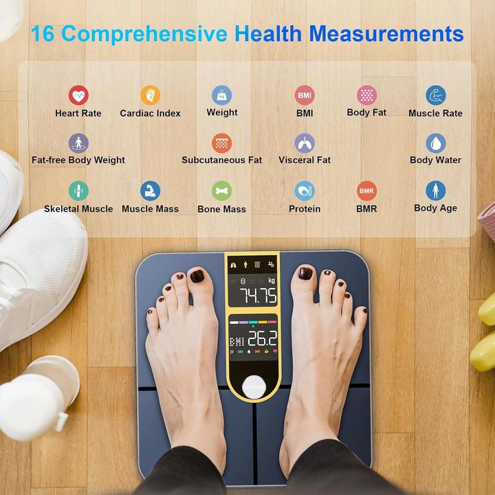 Produktbild Healthkeep Körperanalysewaage (180 kg)