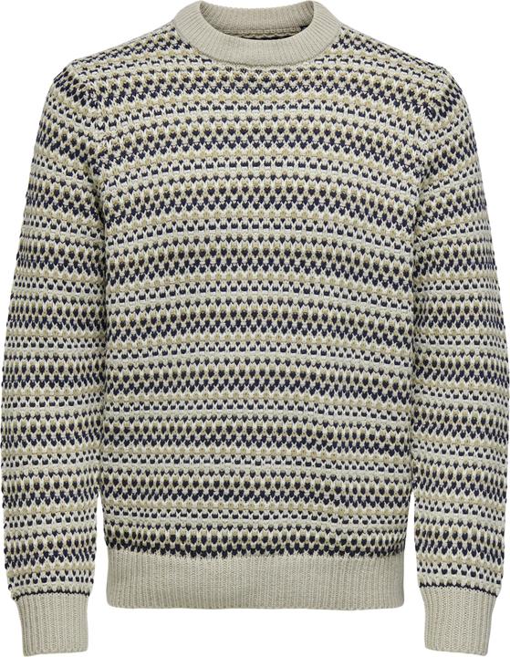Produktbild Only & Sons ONSMUSA REG 3 STRUC CREW KNIT Strickpullover (XS)