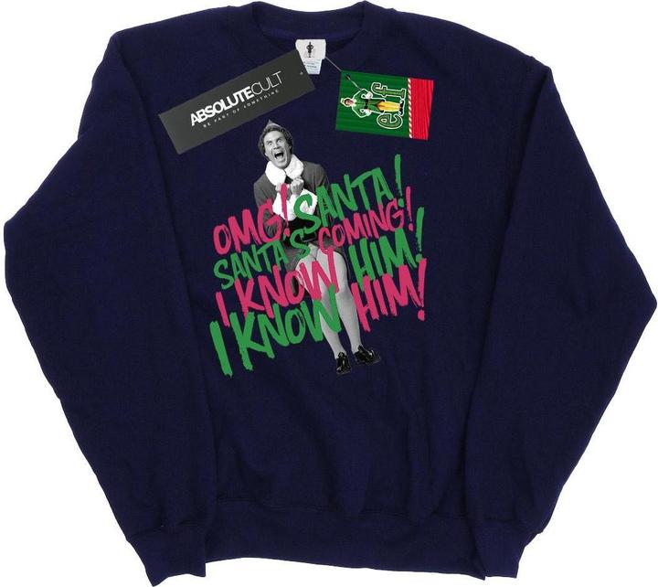 Elf Santa's Coming Sweatshirt (M)