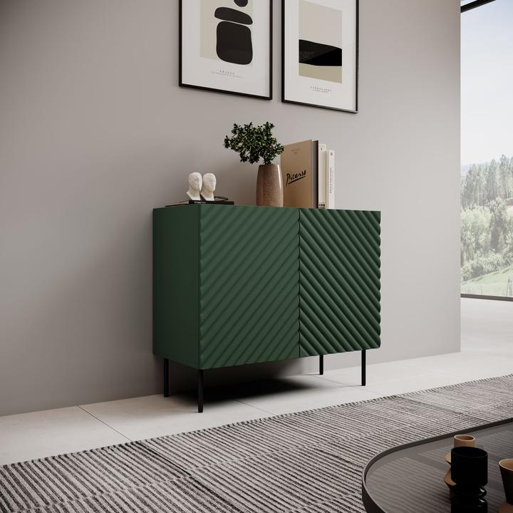 Image du produit Cama 2D Commode ONDA 98x45xH85 vert (98 x 45 x 85 cm)
