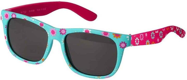 BB Klostermannn Sonnenbrille Flex Blumen türkis/pink
