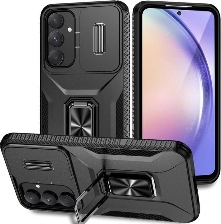 Cover-Discount Galaxy A55 - Custodia Armor con cavalletto (Samsung Galaxy A55)