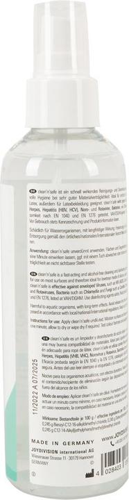 Productafbeelding Joydivision Clean & Safe (200 ml)