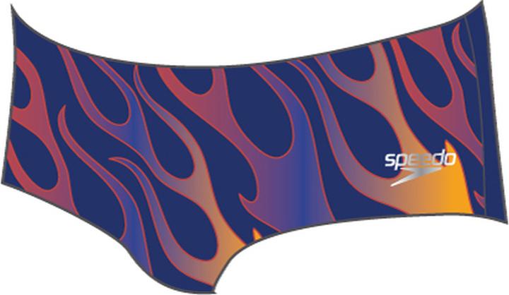 Speedo 13.5cm Club Training Allover B (38)