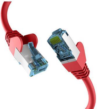 Produktbild M-Cab CAT7 RED 0.15M RAW CABLE RJ45 (S/FTP, CAT7, 0.15 m)