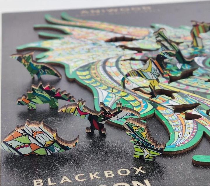 Image du produit Aniwood Puzzle motif dragon (M) (150 pièces)