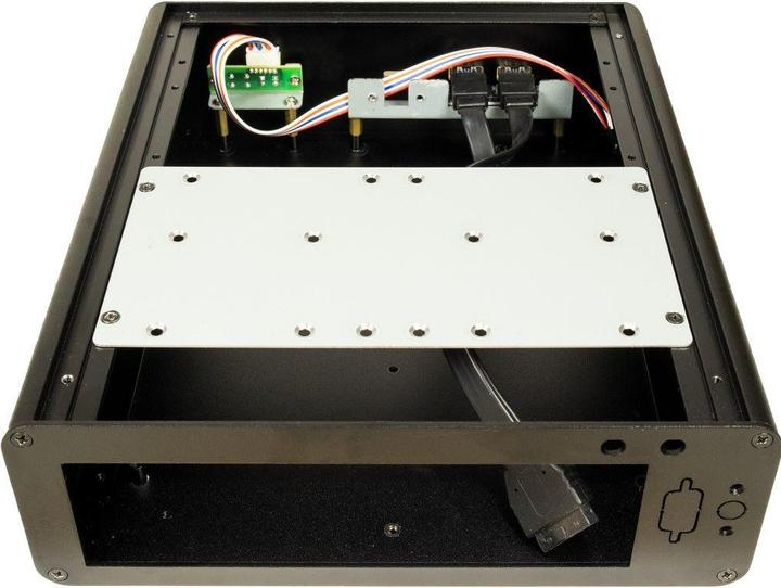 Produktbild Intertech Inter-Tech Geh Mini ITX IP-60 black 2xUSB 3.0 77x210x240mm (Mini-ITX)