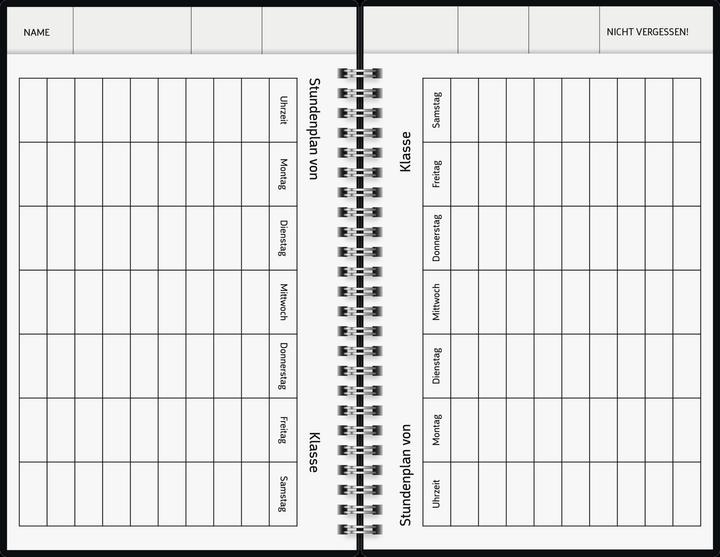 Immagine prodotto Libro calendario planner famiglia (A5, Tedesco)