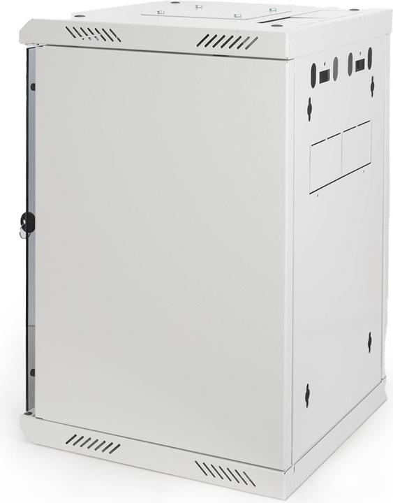 Actual product image Digitus Combi Wall Mounting Cabinet 254 mm (10") and 482.6 (19") mm (5.71 RU, 10 inch rack)