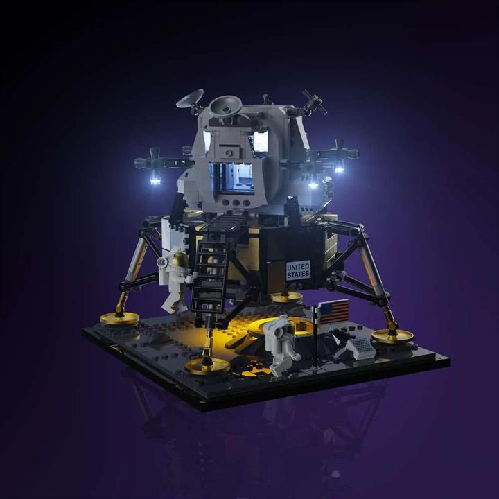 Produktbild Light my bricks LMB 2.0 LED Licht Set für LEGO® 10266 NASA Apollo 11 Mondlandefähre
