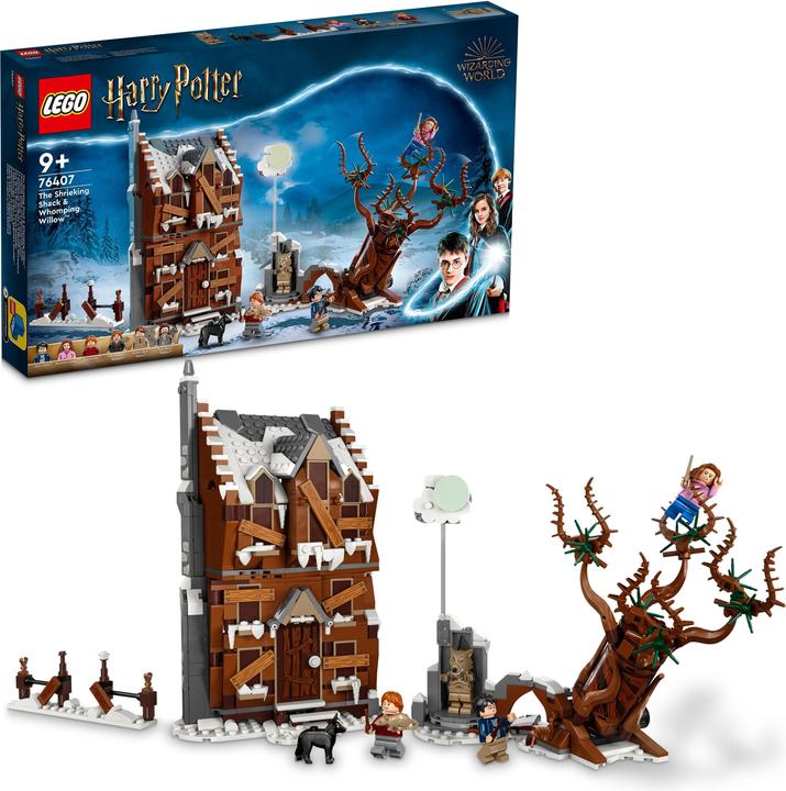 Image du produit LEGO Cabane hurlante et pâturage fouetté (76407, LEGO Harry Potter)