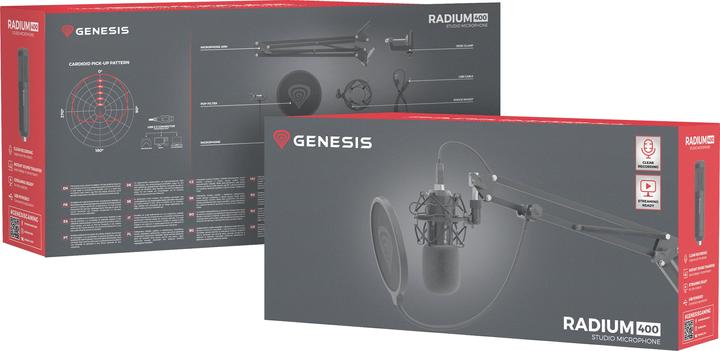 Actual product image Genesis Radium 400 PC Microphone