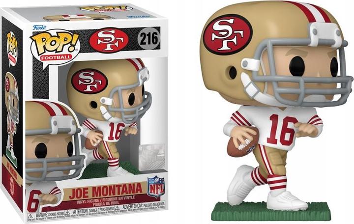 Image du produit Funko NFL : Legends POP! Sports Figurine vinyle Joe Montana (Away) 9 cm