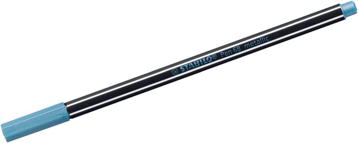 Produktbild STABILO Pen 68 Premium Metallic-Filzstift (Metallicblau, 1 x)