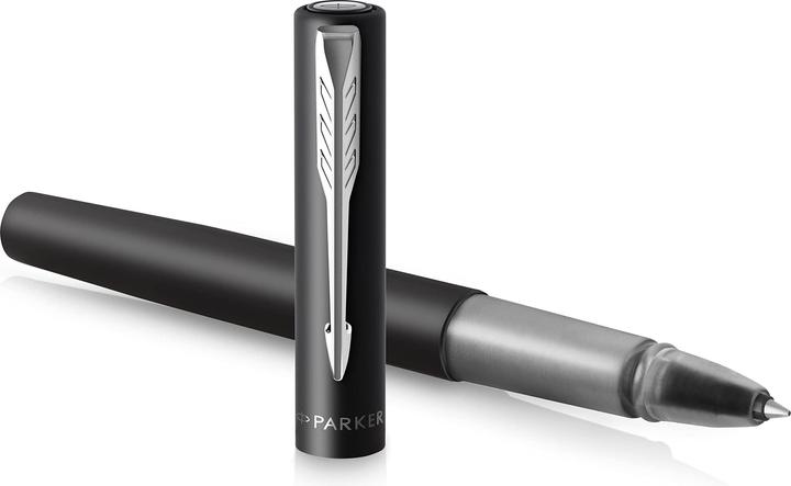Actual product image Parker Pen Scooter Vector XL Metallic C.C F (Black / Silver, 1 x)