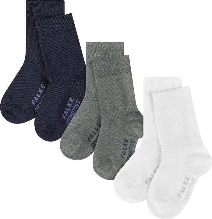 Falke Sensitive 3-Pack Babys Socken (3er Pack, 50/56)
