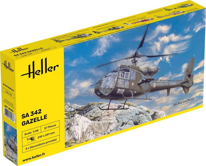 Actual product image Heller SA 342 Gazelle
