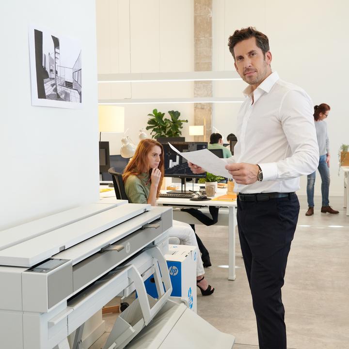 Produktbild HP DesignJet T950 MFP 2y Warranty (Tintentank, Farbe)