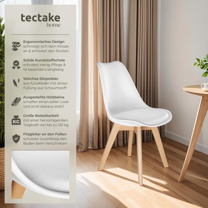 Produktbild tectake Esszimmerstühle Friederike