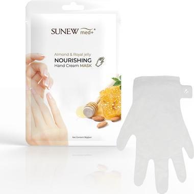 SunewMed+ Sunewmed Nourishing Hand Cream Mask Regenerating And Moisturizing Hand Mask In The Form Of Almond &