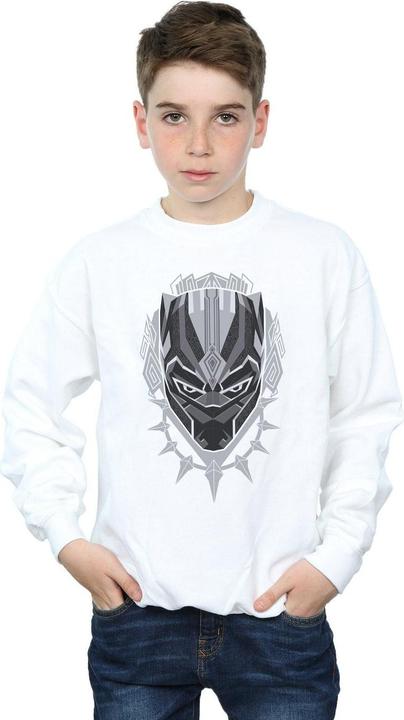 Produktbild Black Panther Head Sweatshirt Jungen (152, 158)