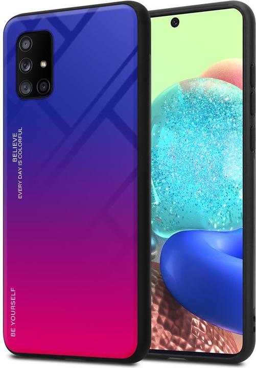 Image du produit Cadorabo Couverture en verre TPU 2 couleurs (Samsung Galaxy A71 5G)