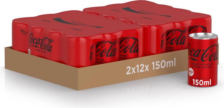 Coca Cola Zero (24 x 15 cl)