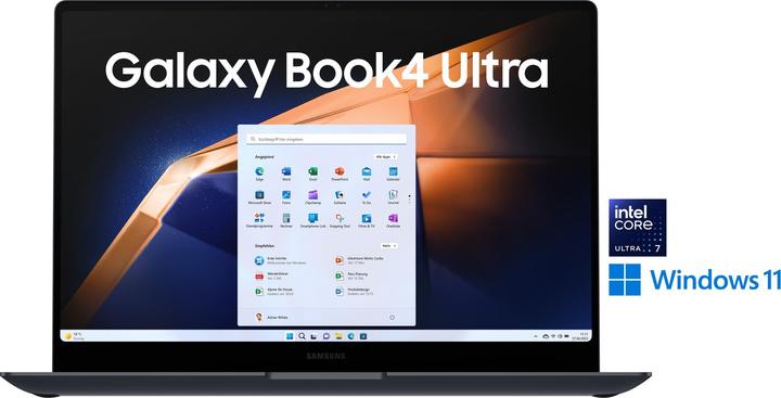 Actual product image Samsung Galaxy Book4 Ultra (16", Intel Core Ultra 7 155H, 16 GB, 512 GB, DE)