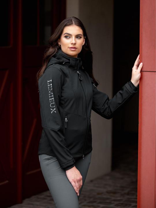 Produktbild LeMieux reitjacke full zip damen celine softshell (36)