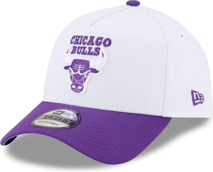 Produktbild New Era 9Forty A-Frame Snapback Cap - Chicago Bulls Weiss