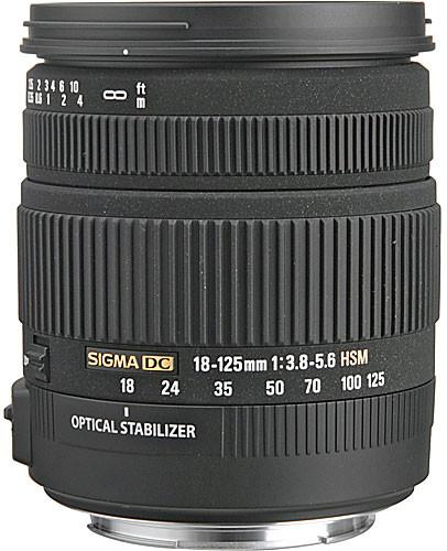 Produktbild Sigma Objektiv 18-125mm, f/3.8-5.6 DC OS HSM Asp. IF, C (Canon EF)