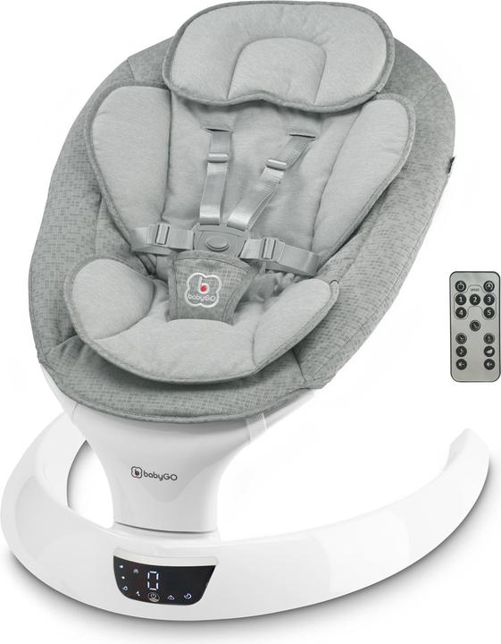 Actual product image BabyGo Swing grau