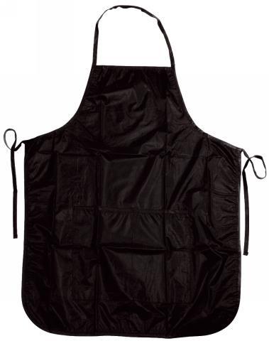 Trend-Design Färbeschürze Uni Schwarz